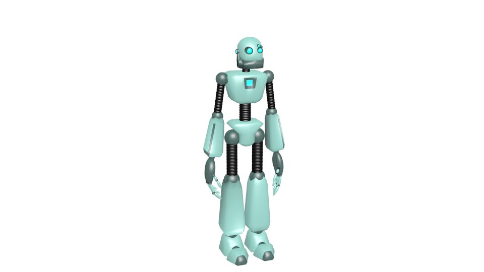 Robot simple (whit bones) preview image 1